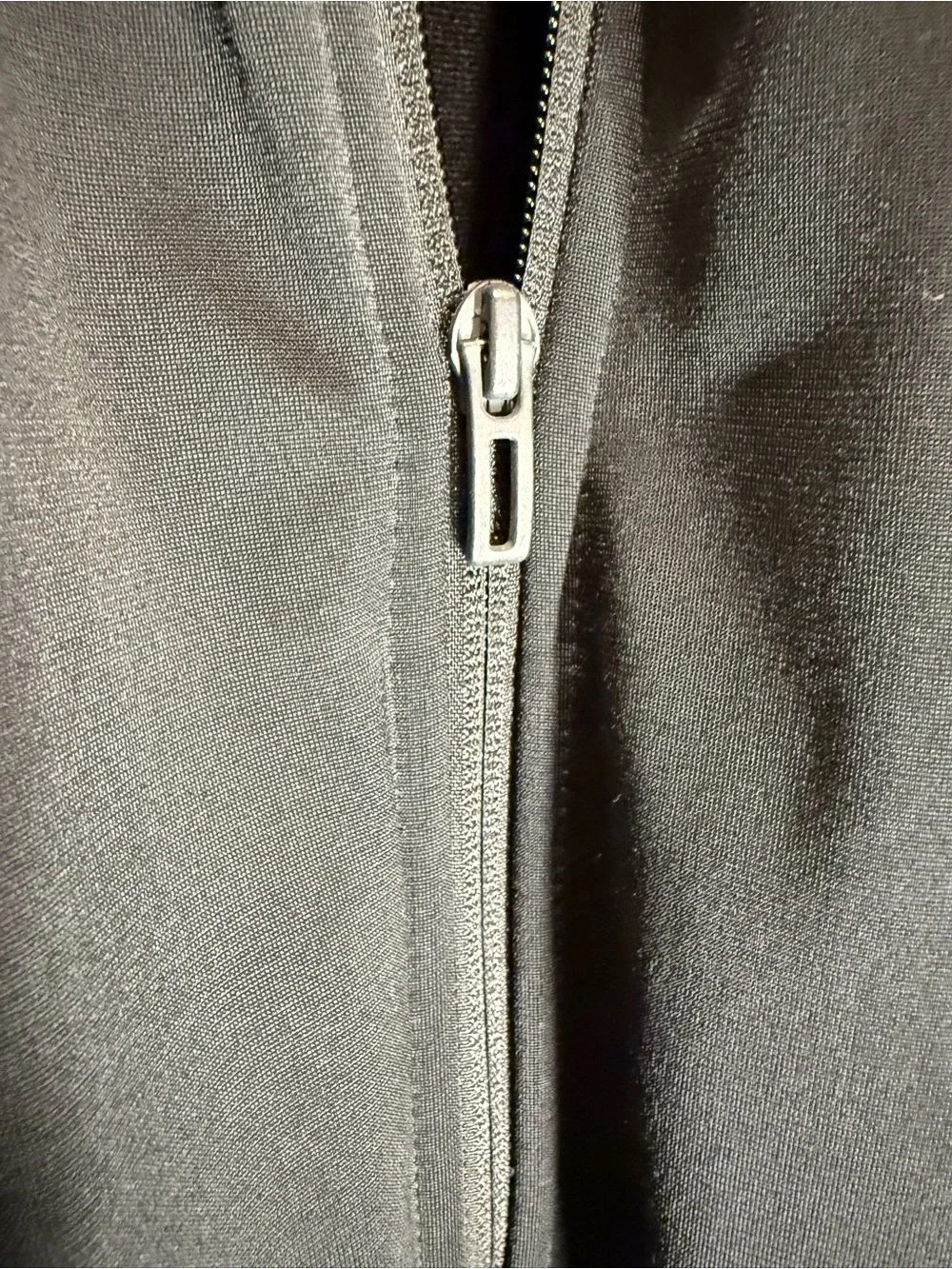 adidas Black Track Jacket with White Three-Stripes